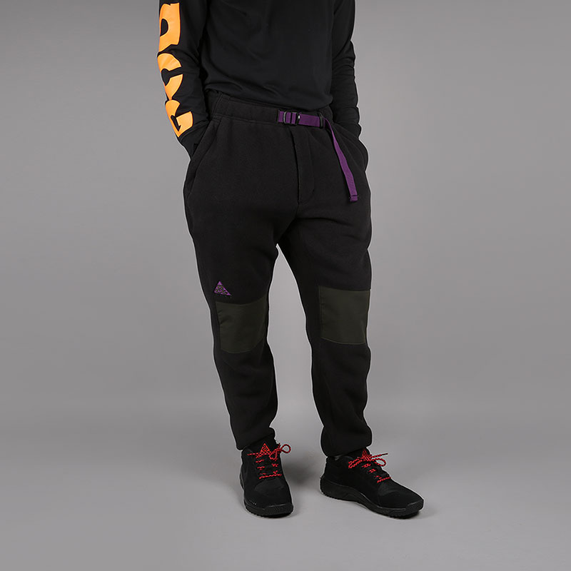 мужские черные брюки Nike ACG Men's Sherpa Fleece Trousers AJ2014-010 - цена, описание, фото 1